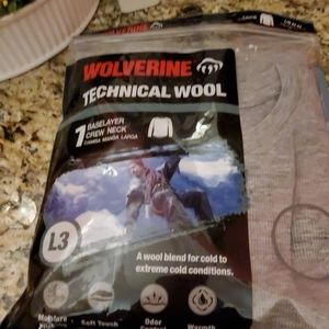 WOLVERINE Technical Wool Crew Shirt